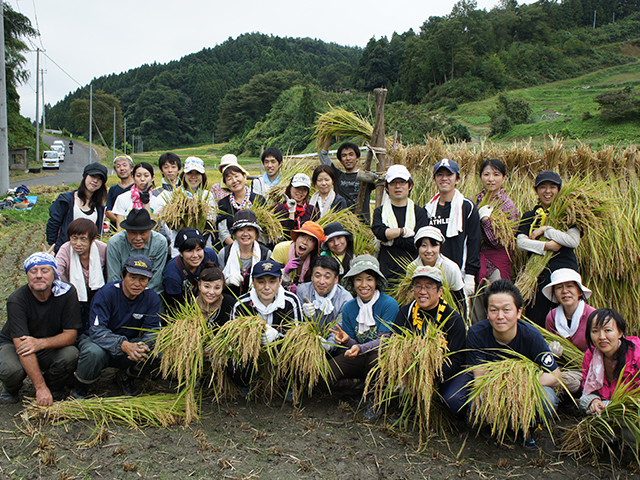 福島の今を知り、私たちの未来を考える　　　2日間  　　 [10月]実りの稲刈り