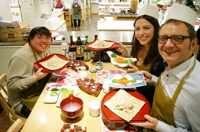 Soba Noodle Making Experience in Tokyo